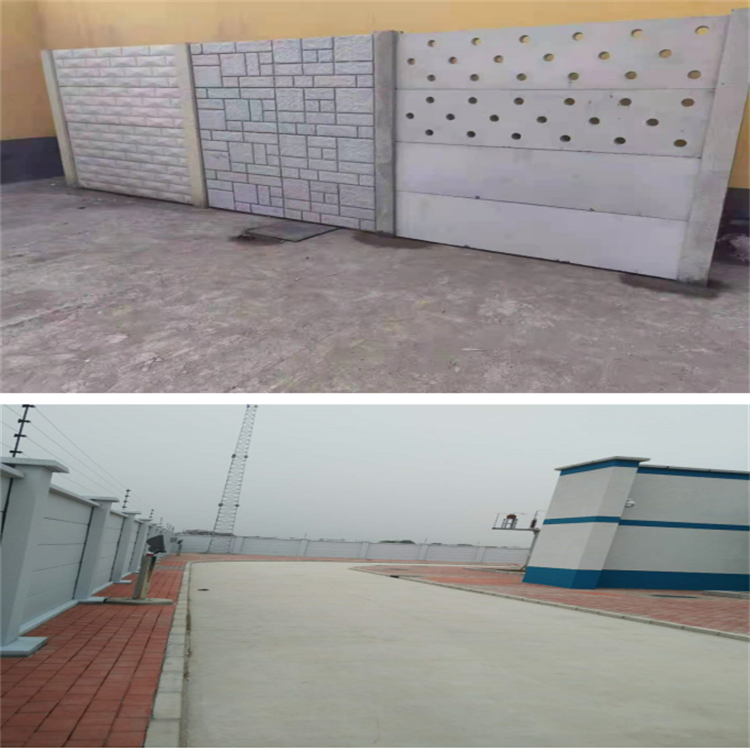 变电站围墙装配式围墙同华建材模具生产发货及时
