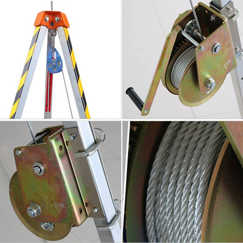 抢险救援三脚架多功能三脚架建筑施工救援三脚架厂家