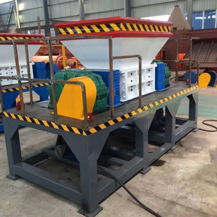 承起废旧线路板撕碎机双轴塑料破碎机小型破碎机