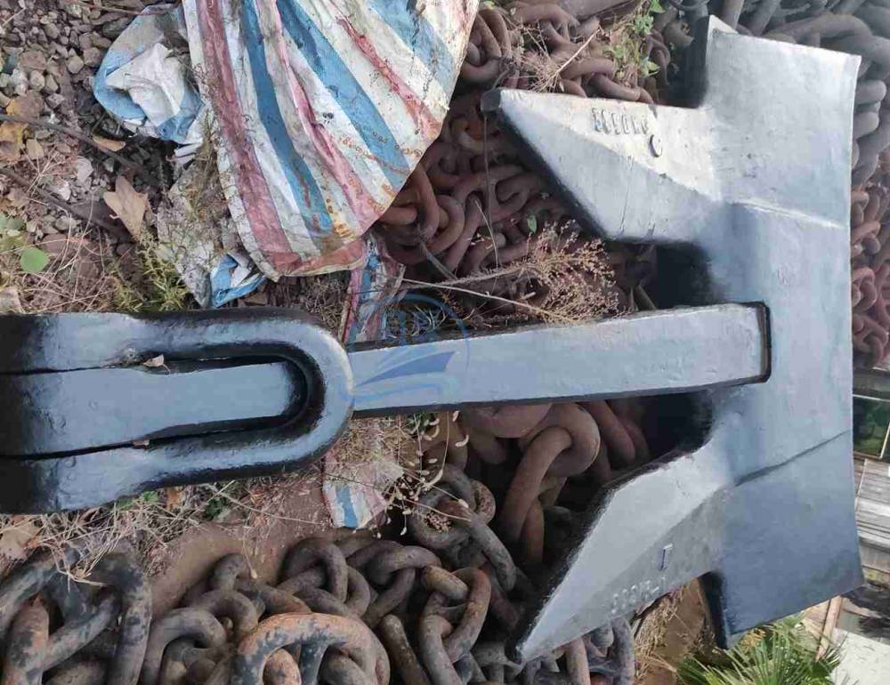 7875kgac14大抓力锚三角锚德尔塔大抓力锚带证书启琛船舶w