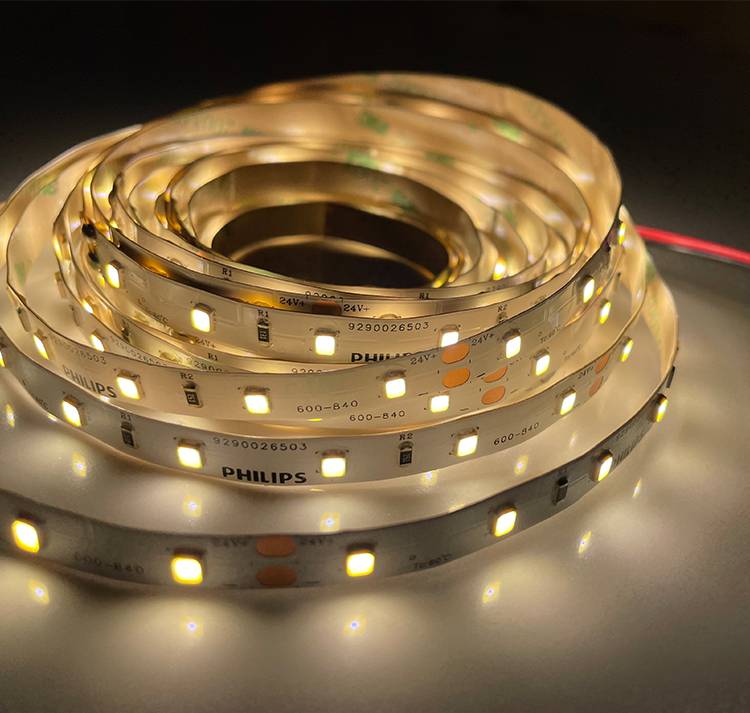 飞利浦ls15512w灯带室内g3明欣系列1200lm5m24v暖白光led低压