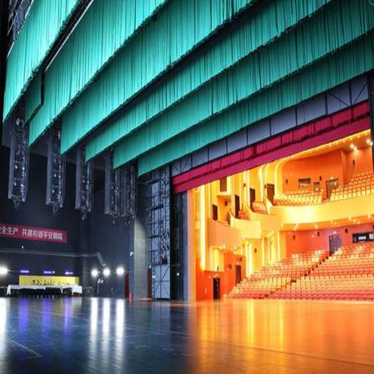 平谷舞台幕布定做密云电动舞台幕布怀柔会议厅礼堂阻燃幕设计