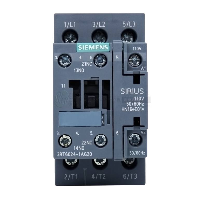 西门子交流接触器sirius3rt60241ag20ac110v12a55k