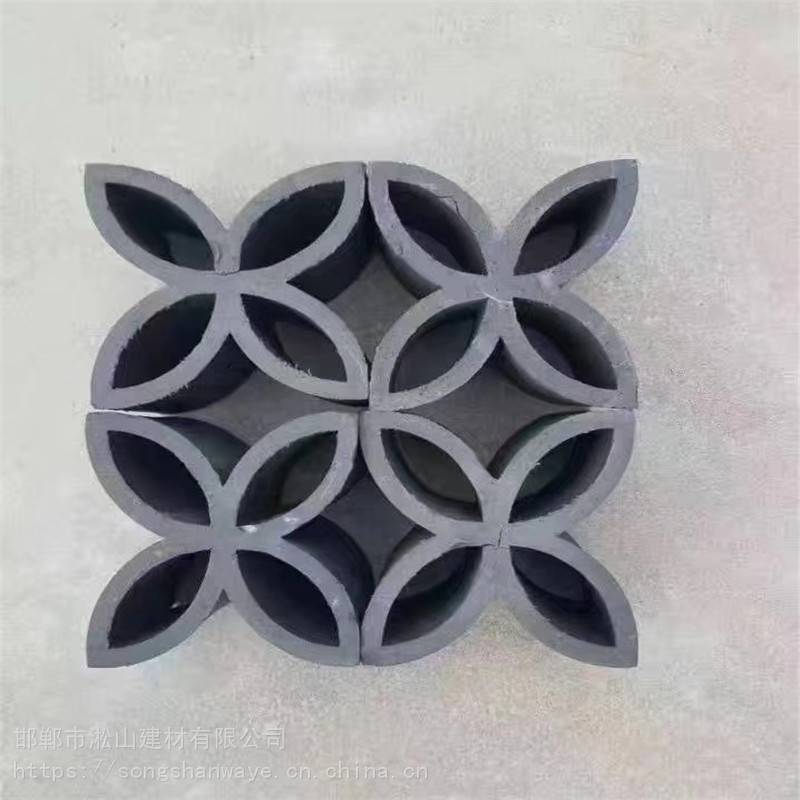 窗花瓦淞山瓦业四角花砖铜钱窗花仿古镂空隔断围墙透空窗花瓦片