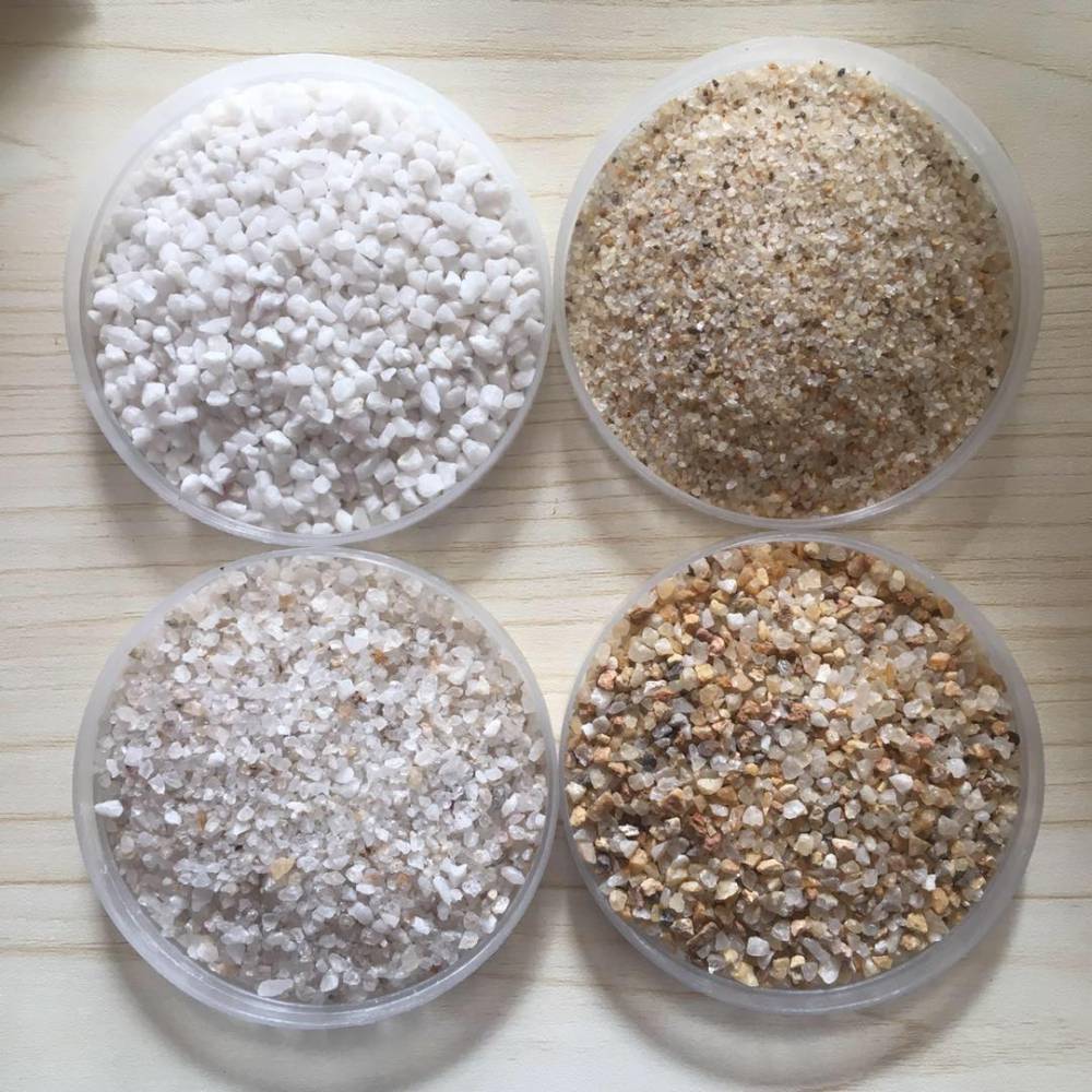 天然石英砂滤料24mm水处理水质净化用石英砂过滤罐用