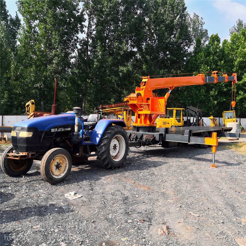 加工钢材平板吊拖拉机牵引吊建筑楼板吊吊运一体机