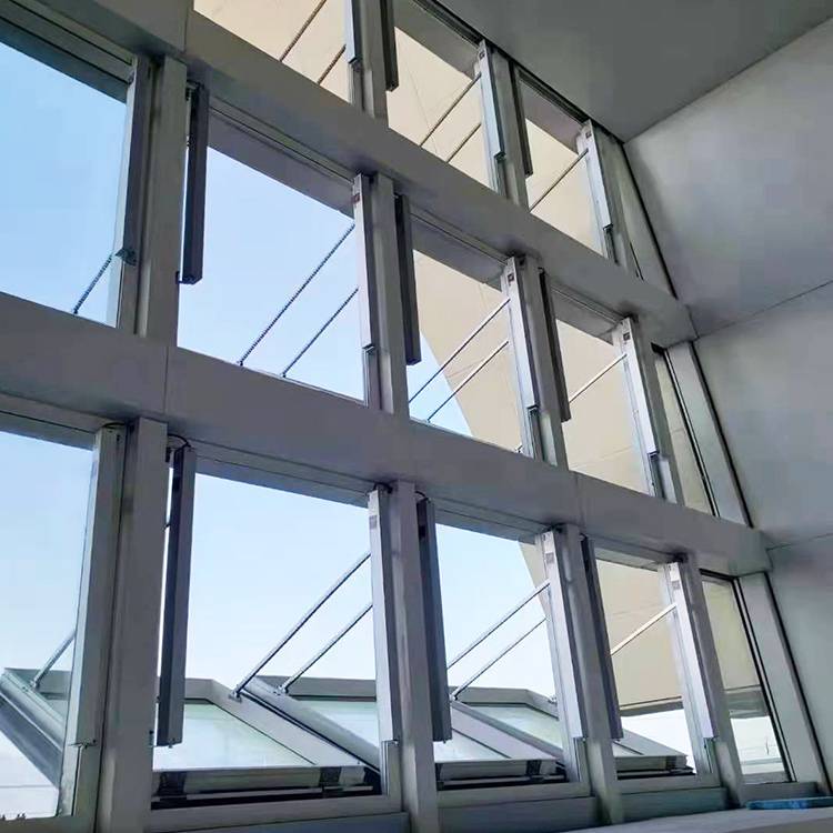 下悬窗70°开启电动链条排烟窗消防联动开窗器