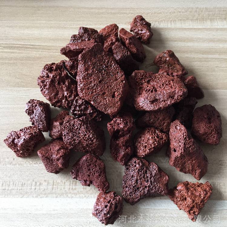 天然黑色火山石小孔隙透水多肉兰花植料花盆铺面36mm