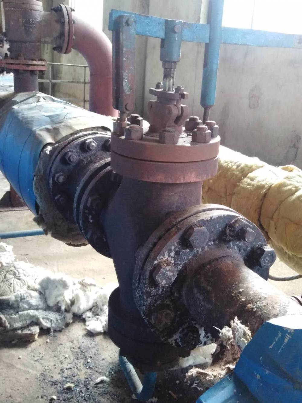 y45h杠杆重锤重量平衡压力双阀座双阀瓣蒸汽减压阀