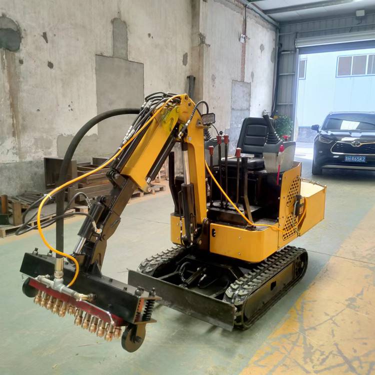 挖机机载式凿毛机 隧道电缆沟矮边墙打毛机 弧形凿毛机价格 - 推发网