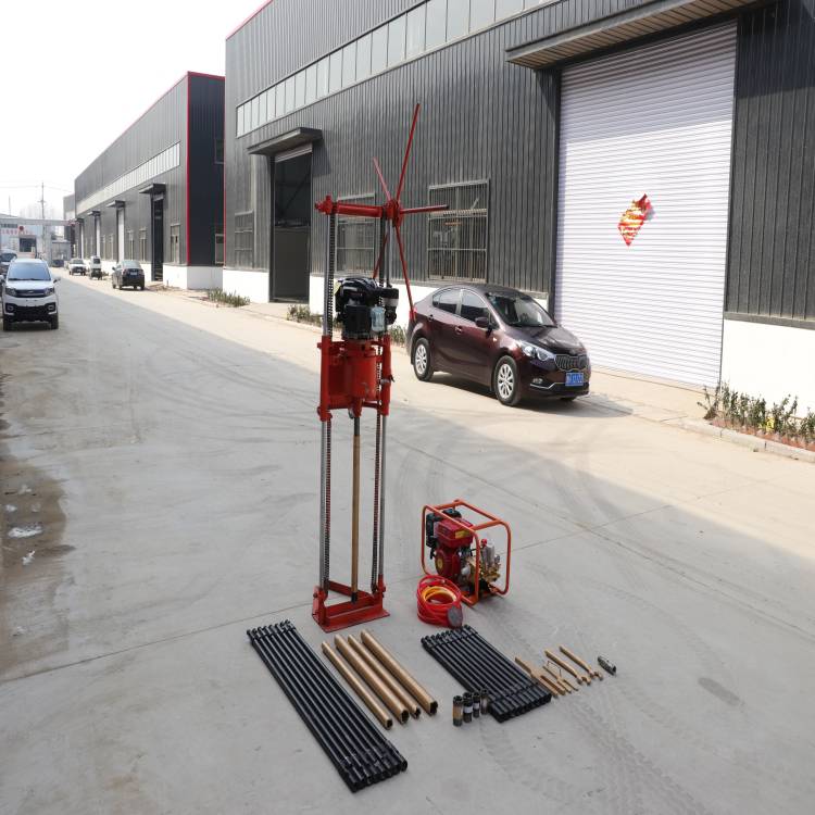 【轻便型立式背包钻机 地质勘探小型背包钻机 30型取芯钻机】价格