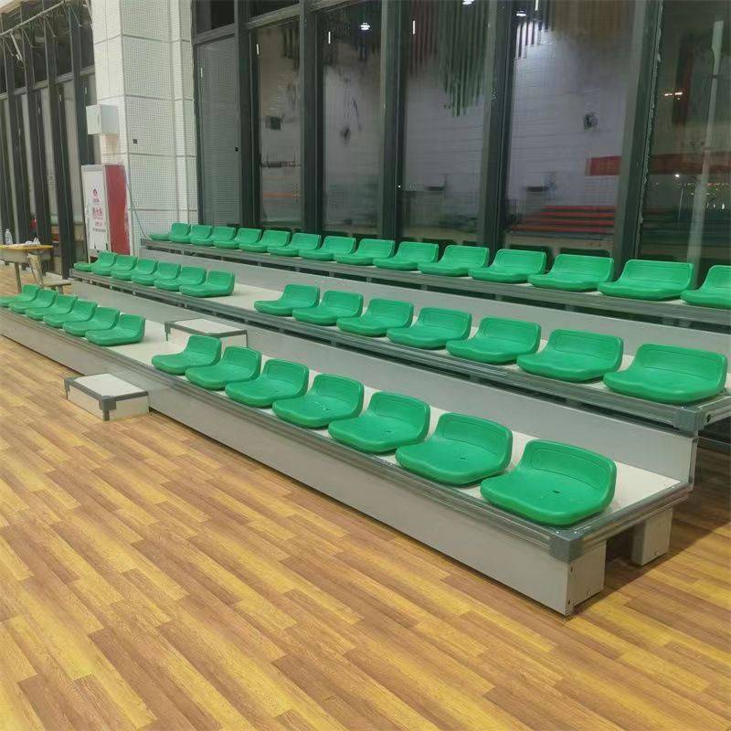 大型伸缩看台室内观众座椅铝合金活动看台宁夏石嘴山