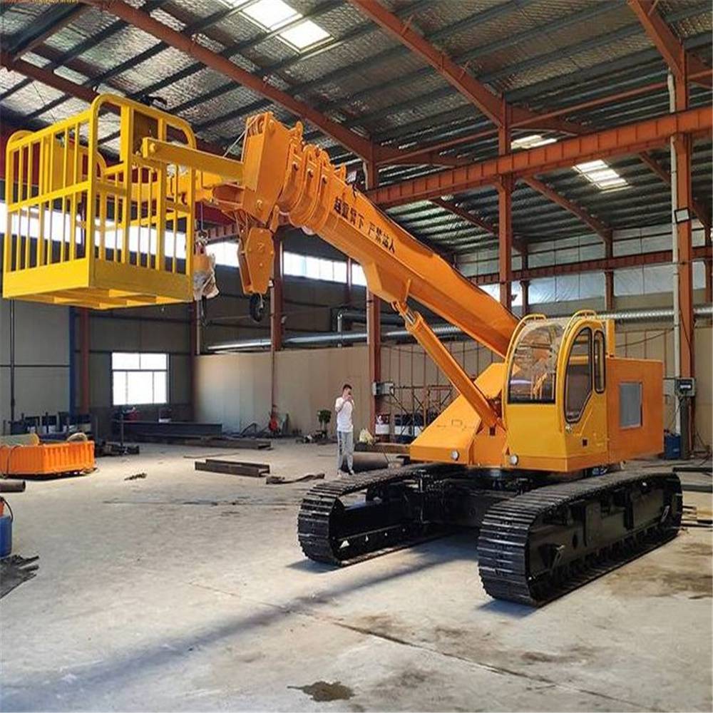 16吨履带式直臂吊车可正反360度旋转发动机型号可选