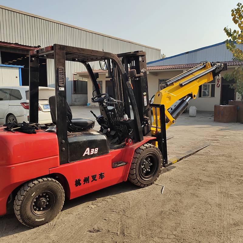 浙江5节液压出臂叉车吊车5吨叉车伸缩叉车飞臂吊轮式叉车吊