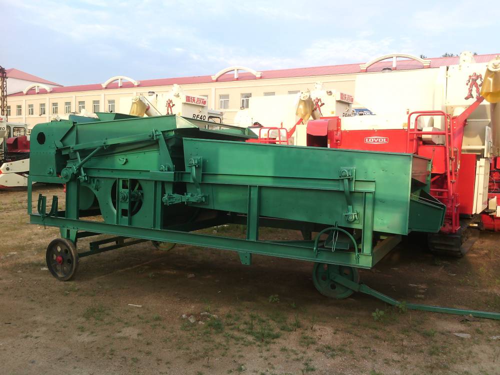 5xfz80型加长加宽大型黄豆清粮机哈尔滨世纪创鑫厂家大豆清粮机图片