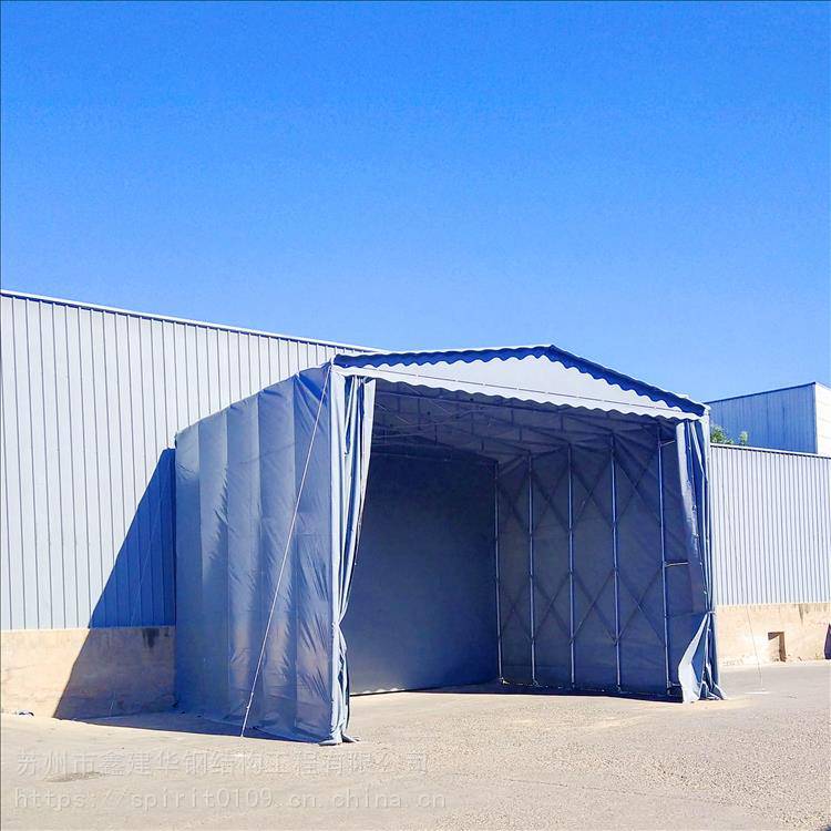 秦皇岛卢龙钢筋棚加工棚推拉伸缩雨棚可接加急单