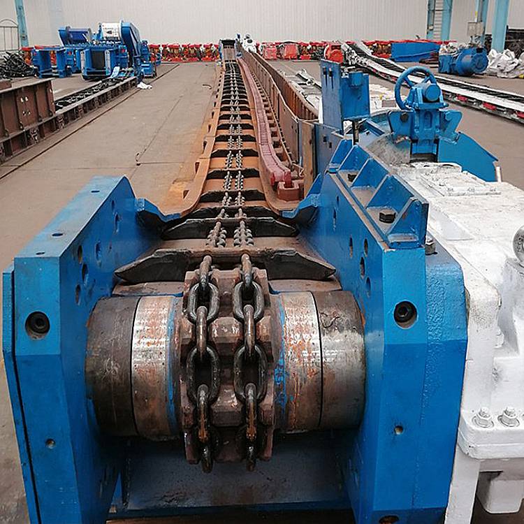 fu150型链条式刮板输送机钢厂链式上料机矿用提升给料机