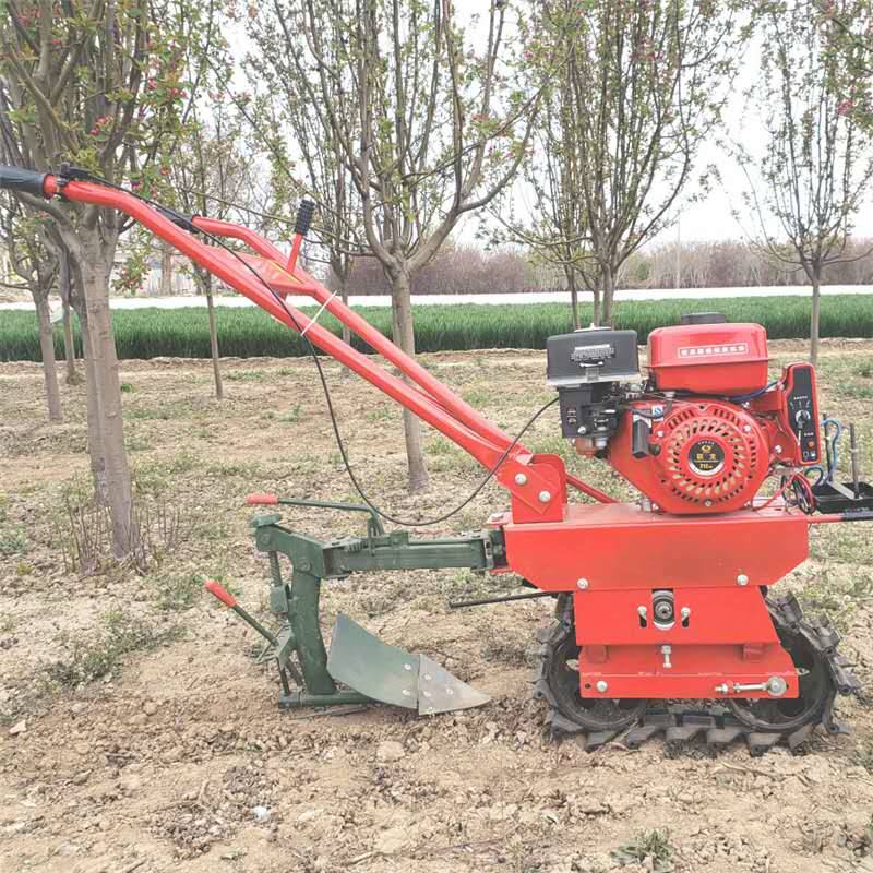 锦佳微型农田犁地机链轨式耘耕机多功能山坡地旋耕锄草机