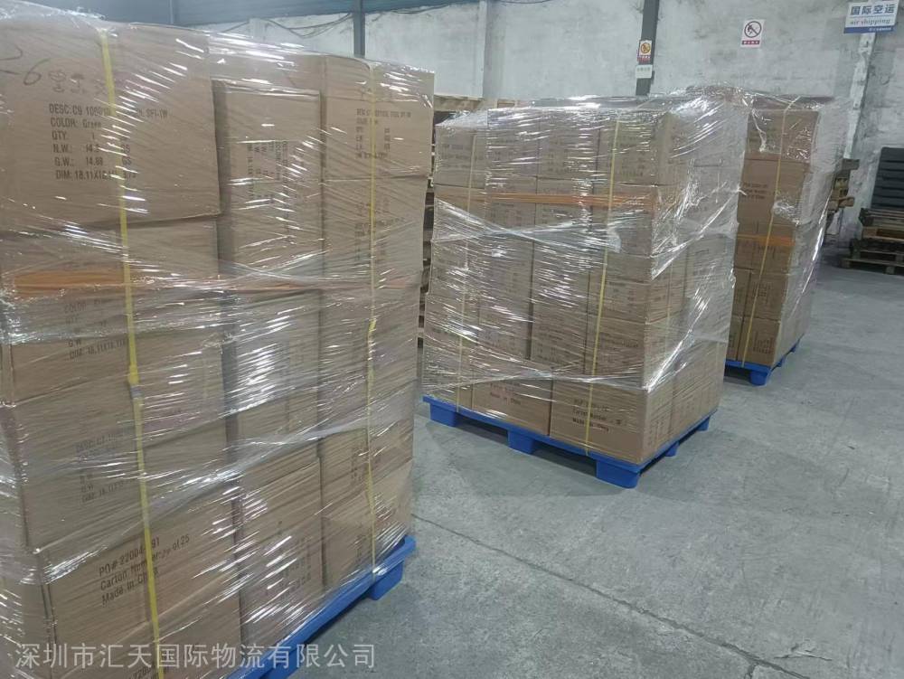 木箱托盘航空箱模具led显示屏发货到美国空海派专线亚马逊双清包税到