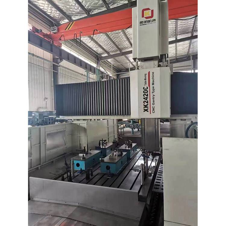 昆机2x4龙门加工中心西门子828系统重型方滑枕光