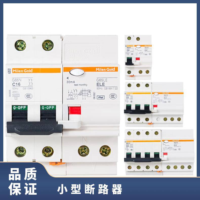 梅兰日兰1P断路器1P2P3P4P空气开关单极20A双极63A三相空开