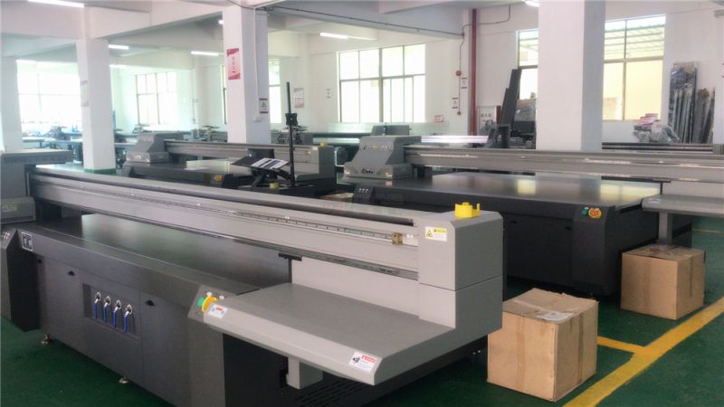 大型瓷砖背景墙理光g5uv平板打印机uv打印机彩绘加工设备2513