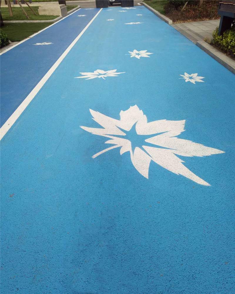 彩色路面沥青改色涂装施工百度爱采购