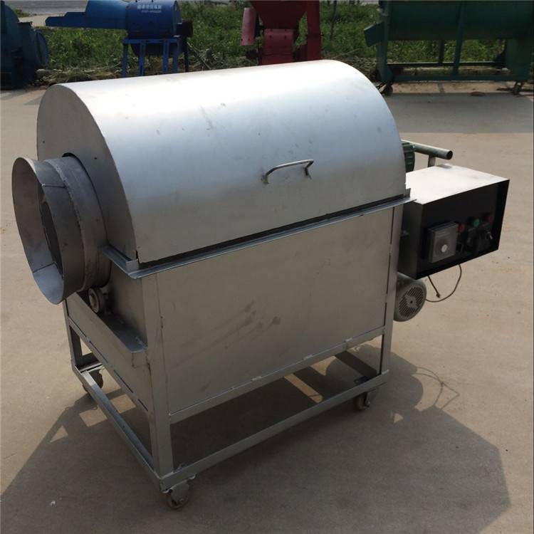 河北辣椒芝麻炒料机电加热瓜子炒货机