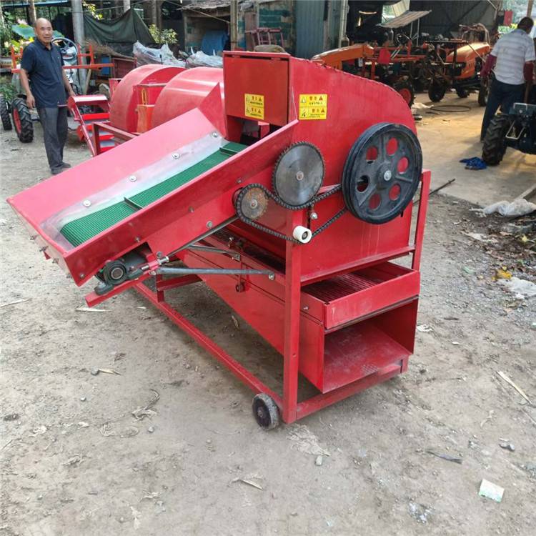 金佳家用干湿两用花生摘果机 小型花生果脱离机 拖拉机带动长果采摘机