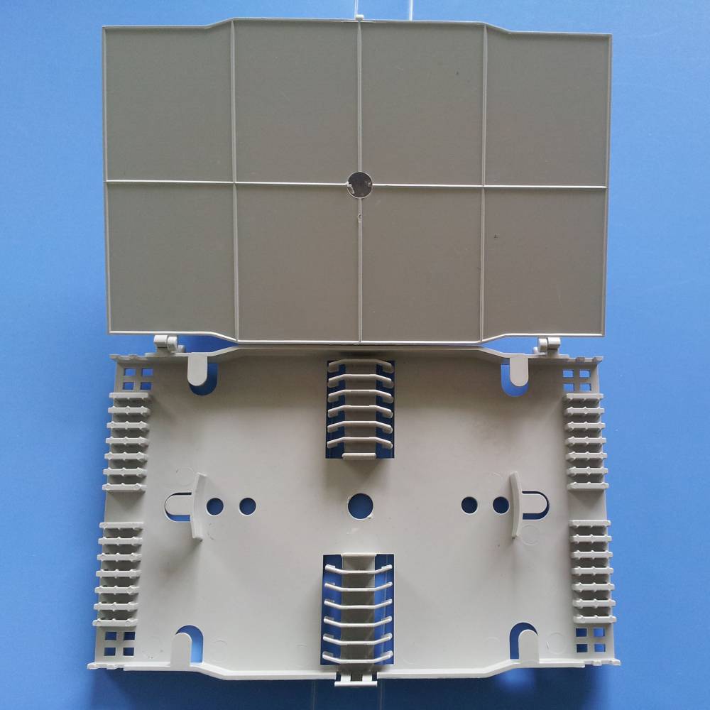12芯皮線光纜冷接盤光纖對接盤熔纖盒