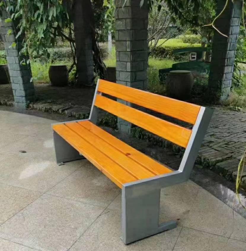 不锈钢304座凳异性定制座椅公共排椅景观长条椅平板金属公园椅