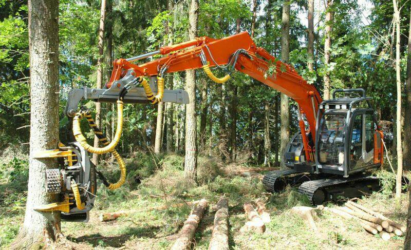 中国伐木机器图片