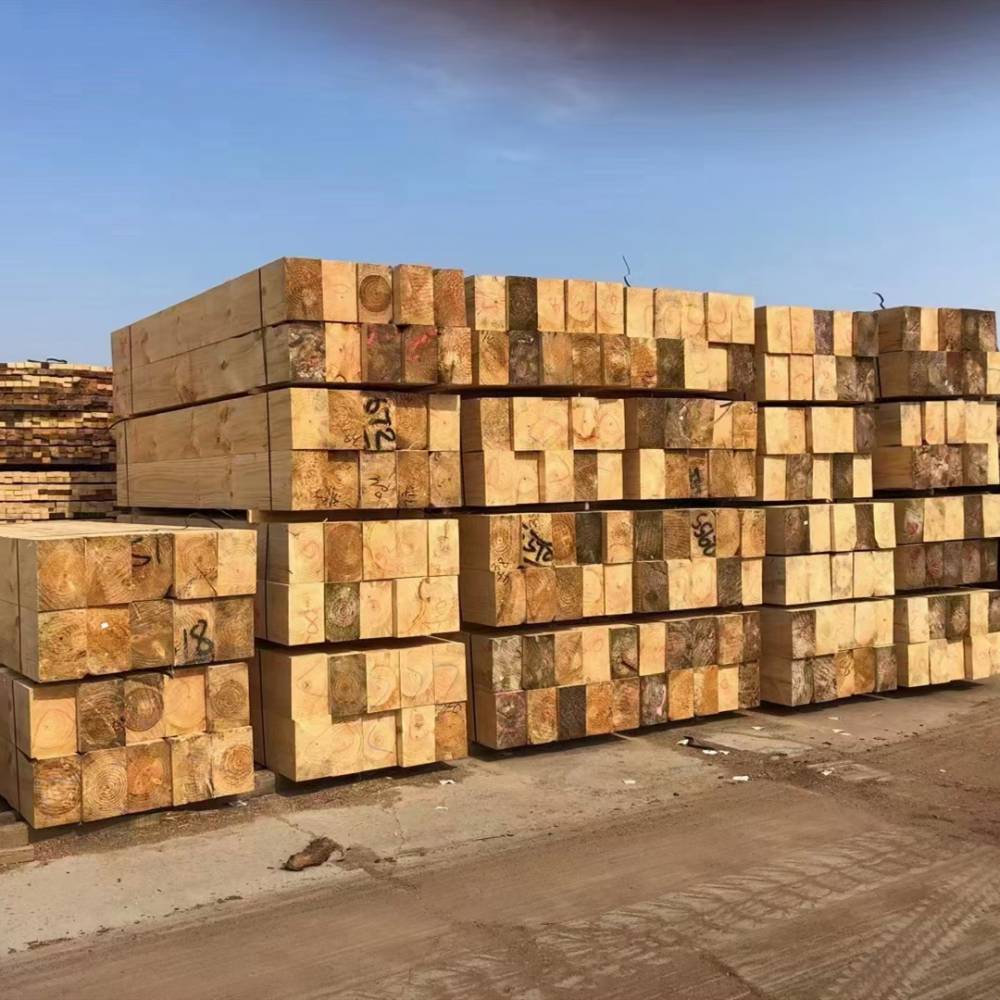 松原建筑支模木方工地基础建设不弯曲结实承重力强图片