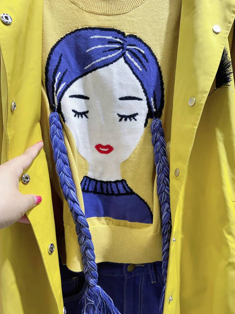 海贝紫涵2020秋杭州轻奢原创连衣裙品牌女装折扣批发