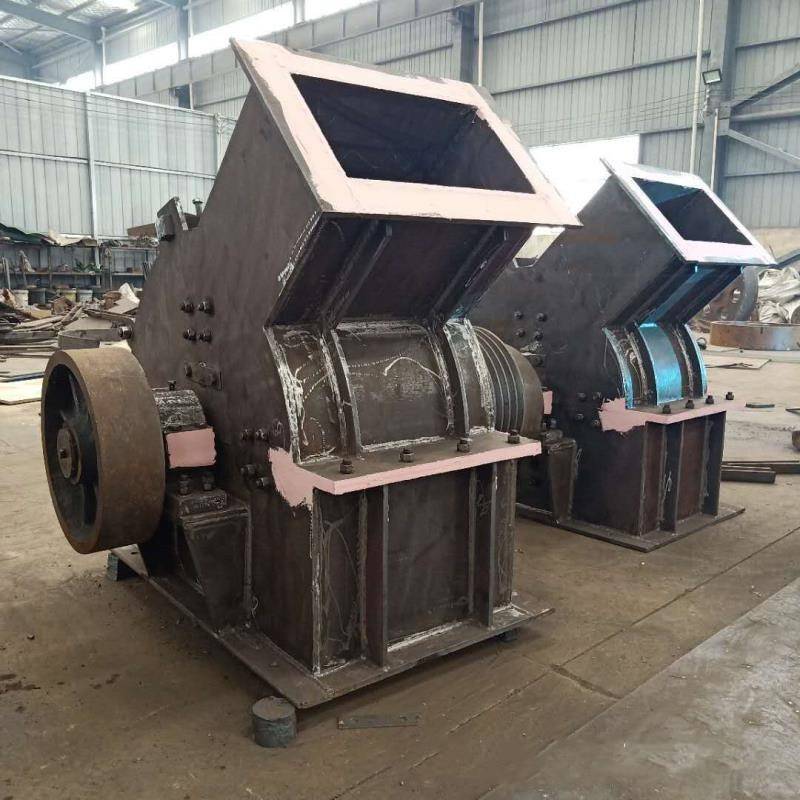 新式锤子榔头机硬石头石块锤碎机200x300方解石锤破打砂机