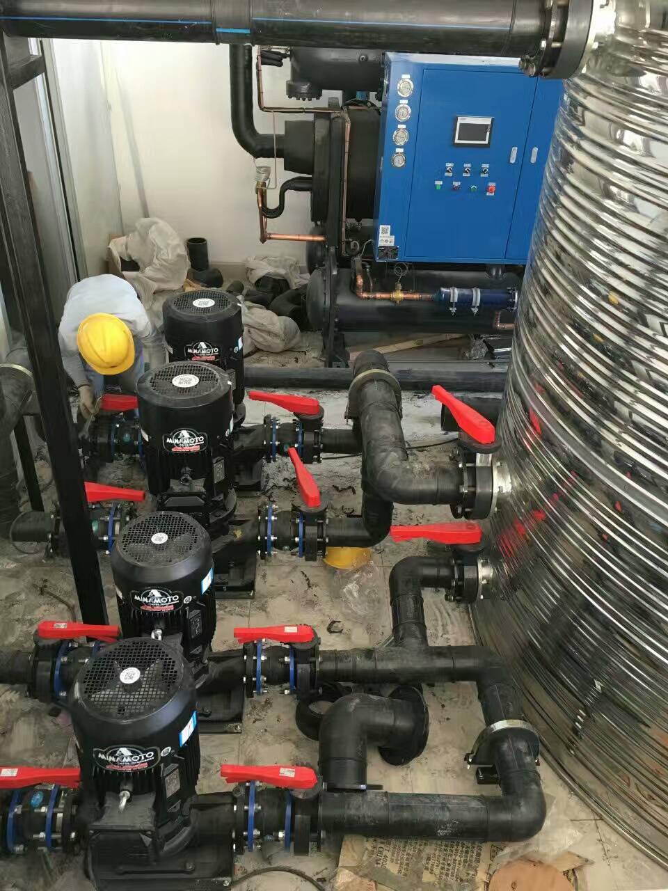 40hp水冷螺杆式冷水机单螺杆水制冷机组