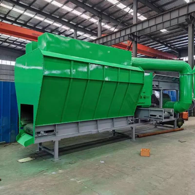装修垃圾分拣滚筒筛塑料垃圾分选设备垃圾处理厂工艺流程
