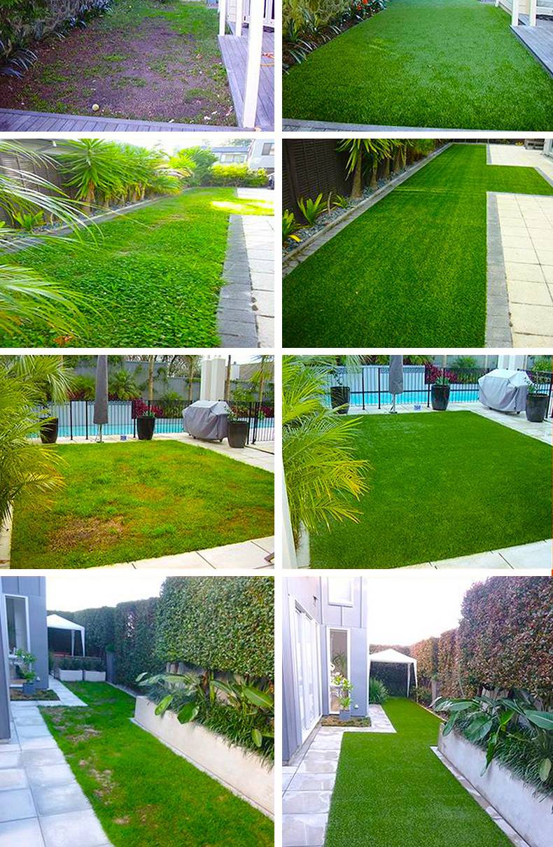 提供庭院小道装饰塑料草运动草坪铺装工程服务