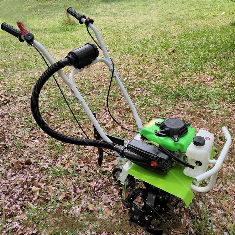 多功能菜园锄地翻地机小型山坡耕地机手推式果园用除草机