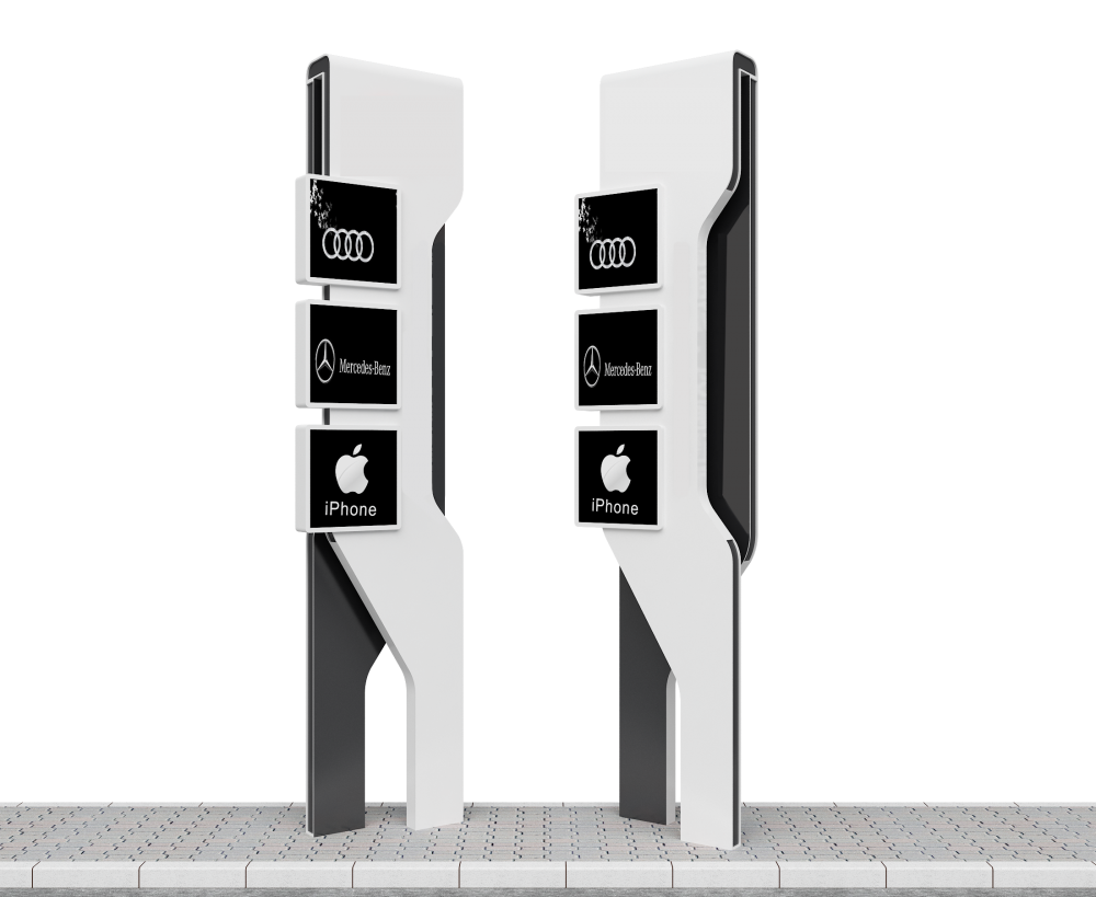 立牌精神堡垒小区指示牌策划周期10天广告片时长50产品特性定制货号