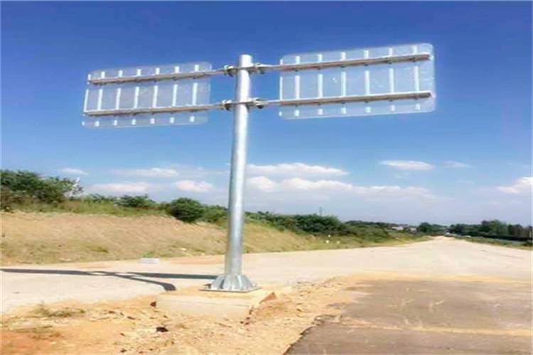生产方管标志杆双悬臂标志杆公路标志牌