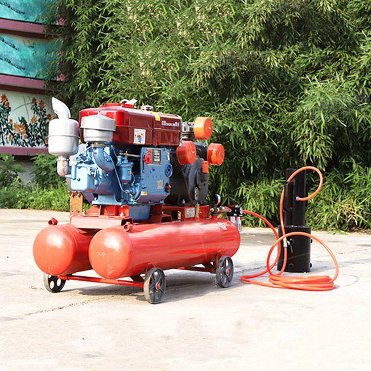 气动冲击压桩机便携式气动手持式小型气动压钢管防汛打桩机