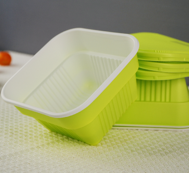 分格外卖打包盒 防串味密封 快餐便当 餐饮外卖专用