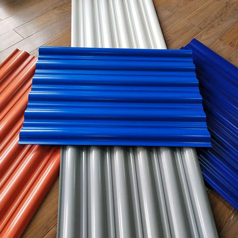 pvc波浪瓦屋面瓦彩瓦屋顶批发供应