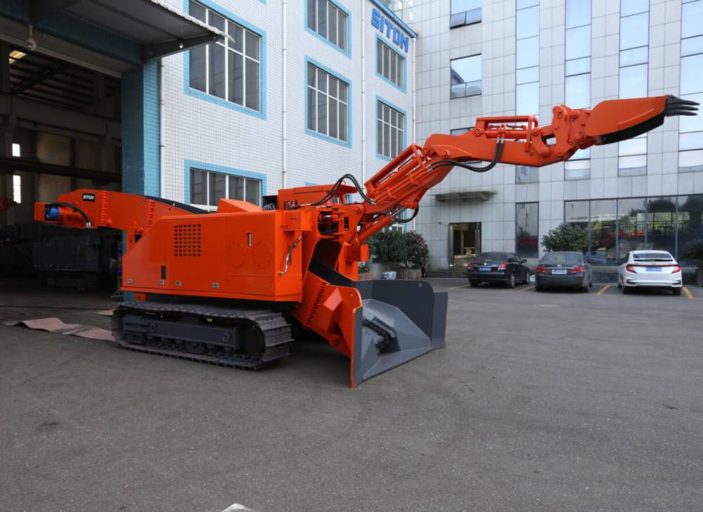 鑫通机械zwy12055l履带式扒渣机主要用途