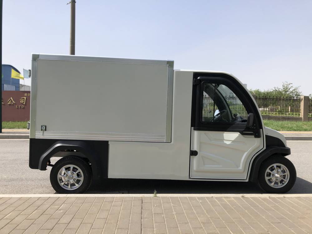 上海戎玖电动四轮冷藏车医院超市海鲜素菜保鲜保温冷链物流新能源车