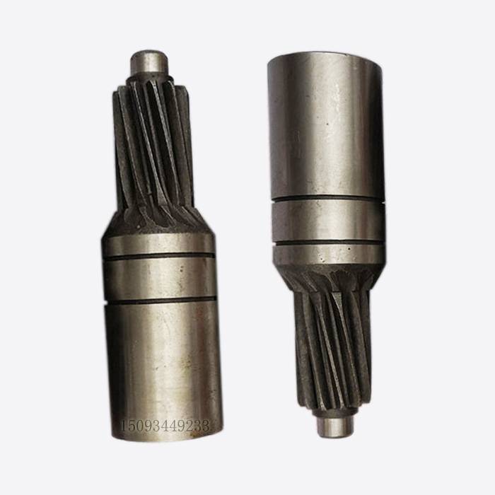 螺旋输送机配件电机轴变速箱传动轴减速机花键轴套水泥输送泵