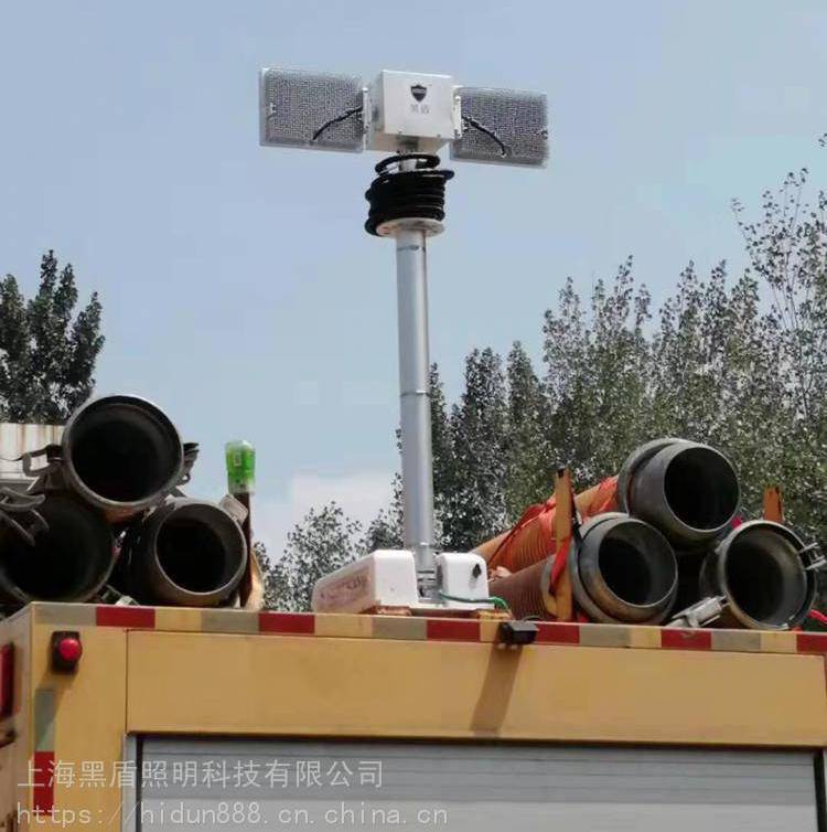 大功率升降照明设备直流低压黑盾牌