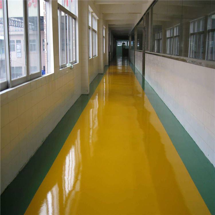 5,滚涂环氧面漆 自流平水泥地坪(分面层和垫层两类材料):面层适用场所