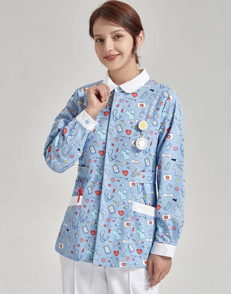 吸湿排汗透气服装医院可印花护士服医护工作服